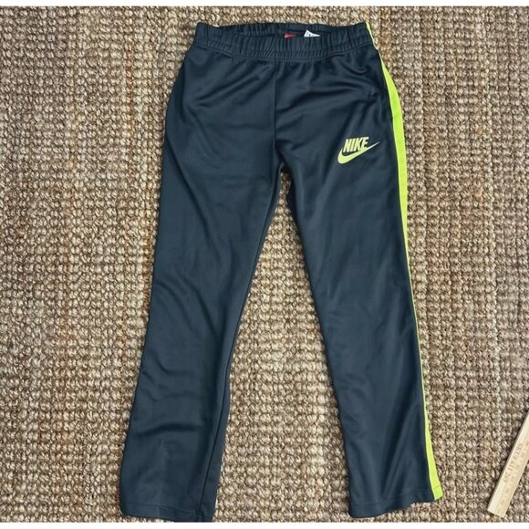 Nike Mens Track Pants Athletic Gym (Medium) Gray Green - Picture 1 of 9